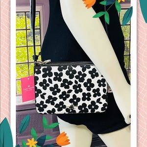 NWT Kate Spade Darcy Black multi Crossbody Bag